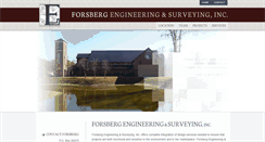 Desktop Screenshot of forsberg-engineering.com